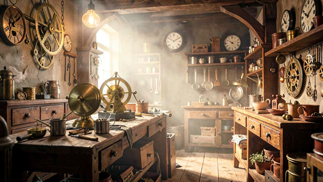 Clockmaker Attic