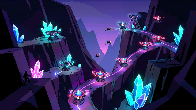 Crystal Canyon Defense