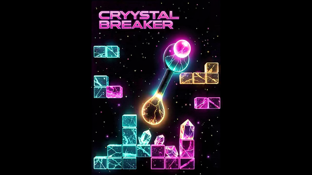 Neon Crystal Breaker